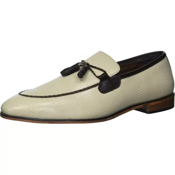 STACY ADAMS Mens Bianchi Tassel Slipon LoaferTaupe Multi