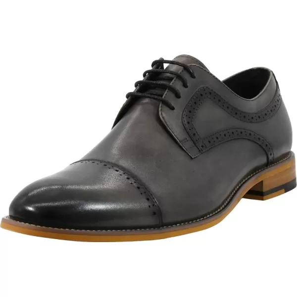 STACY ADAMS Mens Dickinson CapToe Laceup OxfordGrey