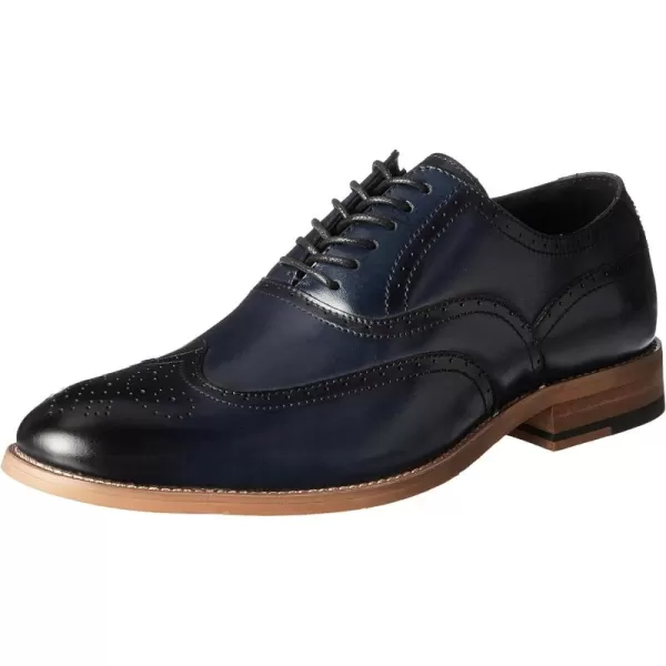 STACY ADAMS Mens Dunbar Wingtip OxfordIndigo