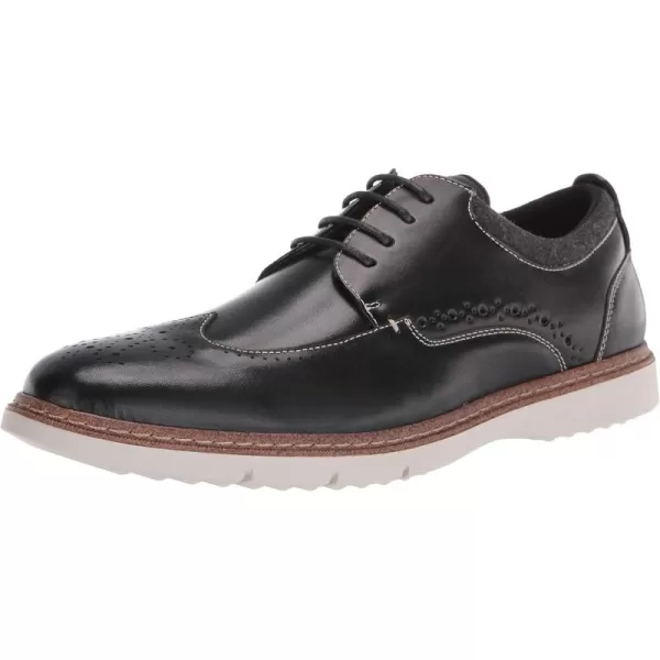 STACY ADAMS Mens Synergy Wingtip OxfordBlack