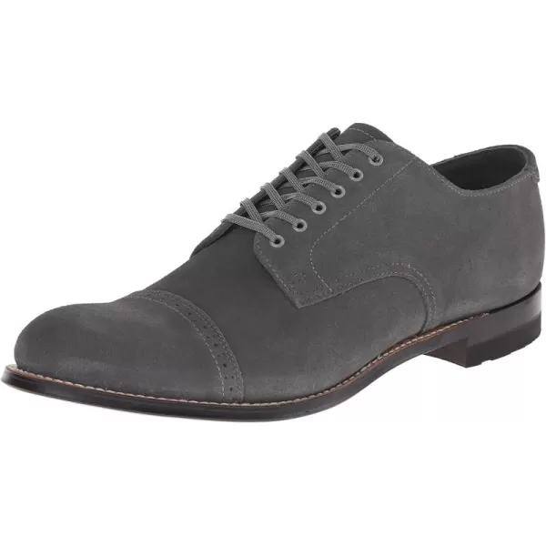 Stacy Adams Mens Madison Cap Toe BootBrown Suede