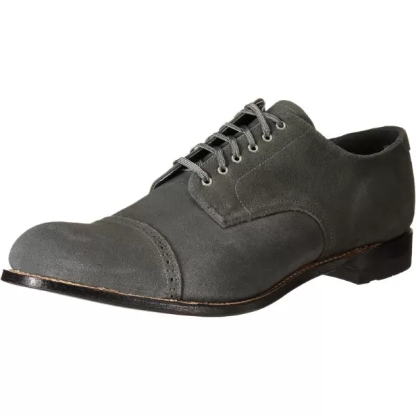 Stacy Adams Mens Madison Cap Toe BootGray Suede