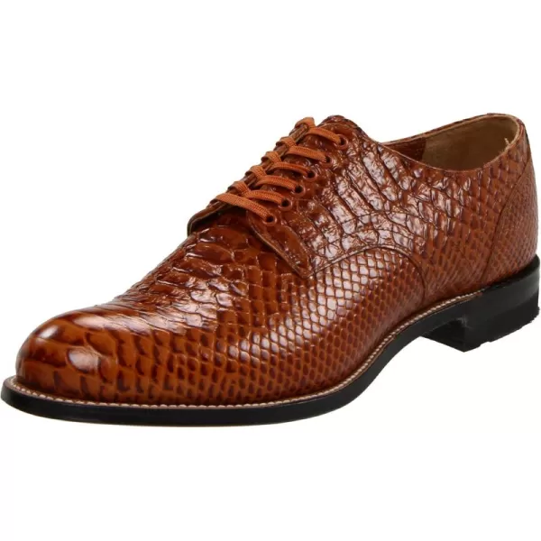 Stacy Adams Mens Madison Cap Toe BootTan  55