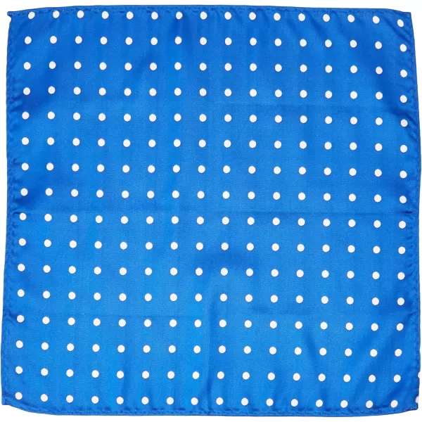 Stacy Adams Mens Satin Dot Tie SetRoyal