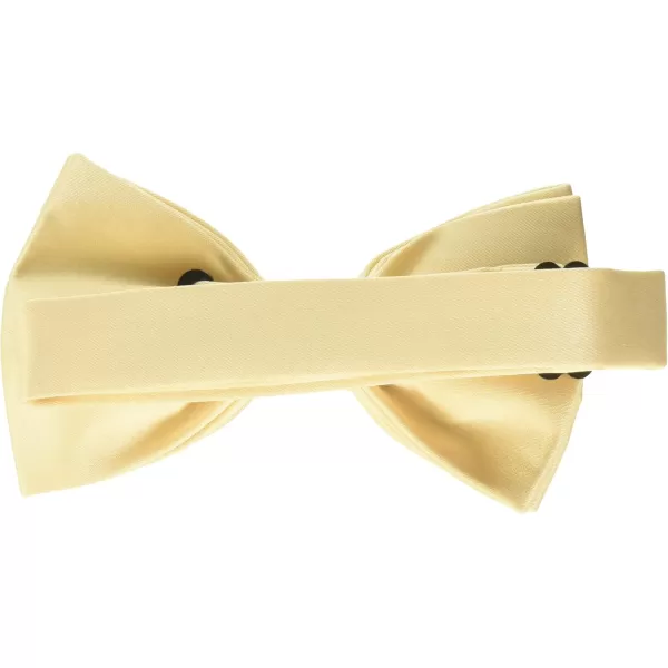 Stacy Adams Mens Solid Bow TieIvory
