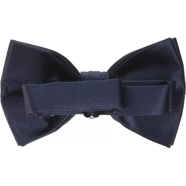 Stacy Adams Mens Solid Bow TieNavy