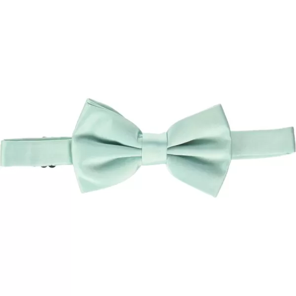 STACY ADAMS mens Satin Solid Bow TieBow TieMint