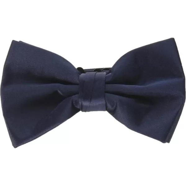Stacy Adams Mens Solid Bow TieNavy