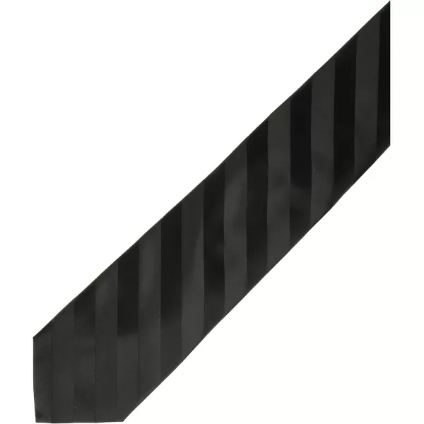 Stacy Adams Mens Extra Long Formal Stripe Tie SetBlack