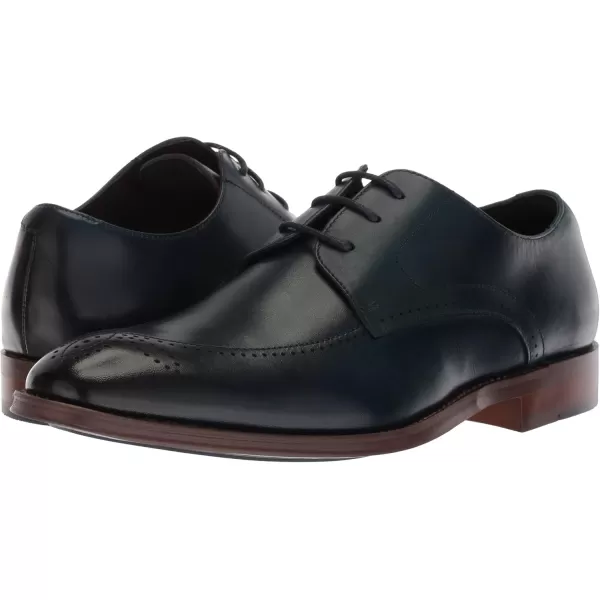 STACY ADAMS Mens Ballard Plain Toe OxfordInk Blue