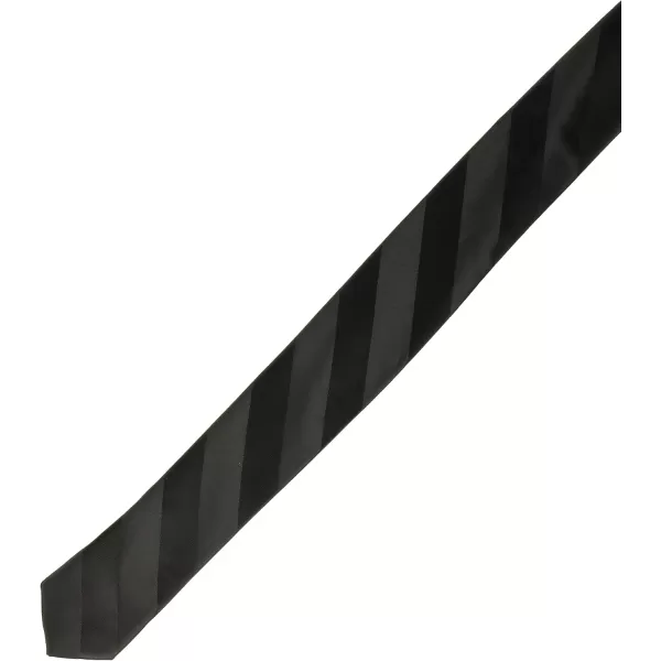 Stacy Adams Mens Extra Long Formal Stripe Tie SetBlack
