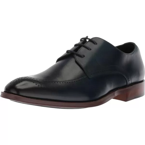STACY ADAMS Mens Ballard Plain Toe OxfordInk Blue