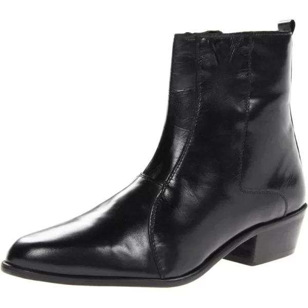 Stacy Adams Mens Santos PlainToe Side Zipper BootBlack Leather