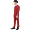 imageSTACY ADAMS Boys Classic 5Piece Suit Set  Blazer Vest Pants Shirt ampamp TieBrick