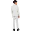 imageSTACY ADAMS Boys Classic 5Piece Suit Set  Blazer Vest Pants Shirt ampamp TieIvory