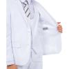 imageSTACY ADAMS Boys Classic 5Piece Suit Set  Blazer Vest Pants Shirt ampamp TieWhite