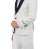 imageSTACY ADAMS Boys Classic 5Piece Tuxedo Set  Blazer Vest Pants Shirt ampamp TieIvory