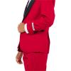 imageSTACY ADAMS Boys Classic 5Piece Tuxedo Set  Blazer Vest Pants Shirt ampamp TieRed