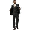 imageSTACY ADAMS Mens Hackman Classic Modern 3Piece Suit  Slim Fit Windowpane Design Tailored Jacket Vest and TrousersGreen