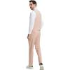 imageSTACY ADAMS Mens Classic 3Piece Suit  Sharp Tailored Jacket Sleek Vest and Modern SlimFit TrousersBlush