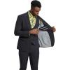 imageSTACY ADAMS Mens Classic 3Piece Suit  Sharp Tailored Jacket Sleek Vest and Modern SlimFit TrousersDark Grey