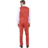 imageSTACY ADAMS Mens Sleek 3Piece Suit  Slim Fit Tailored Jacket Vest and SlimFit TrousersRust