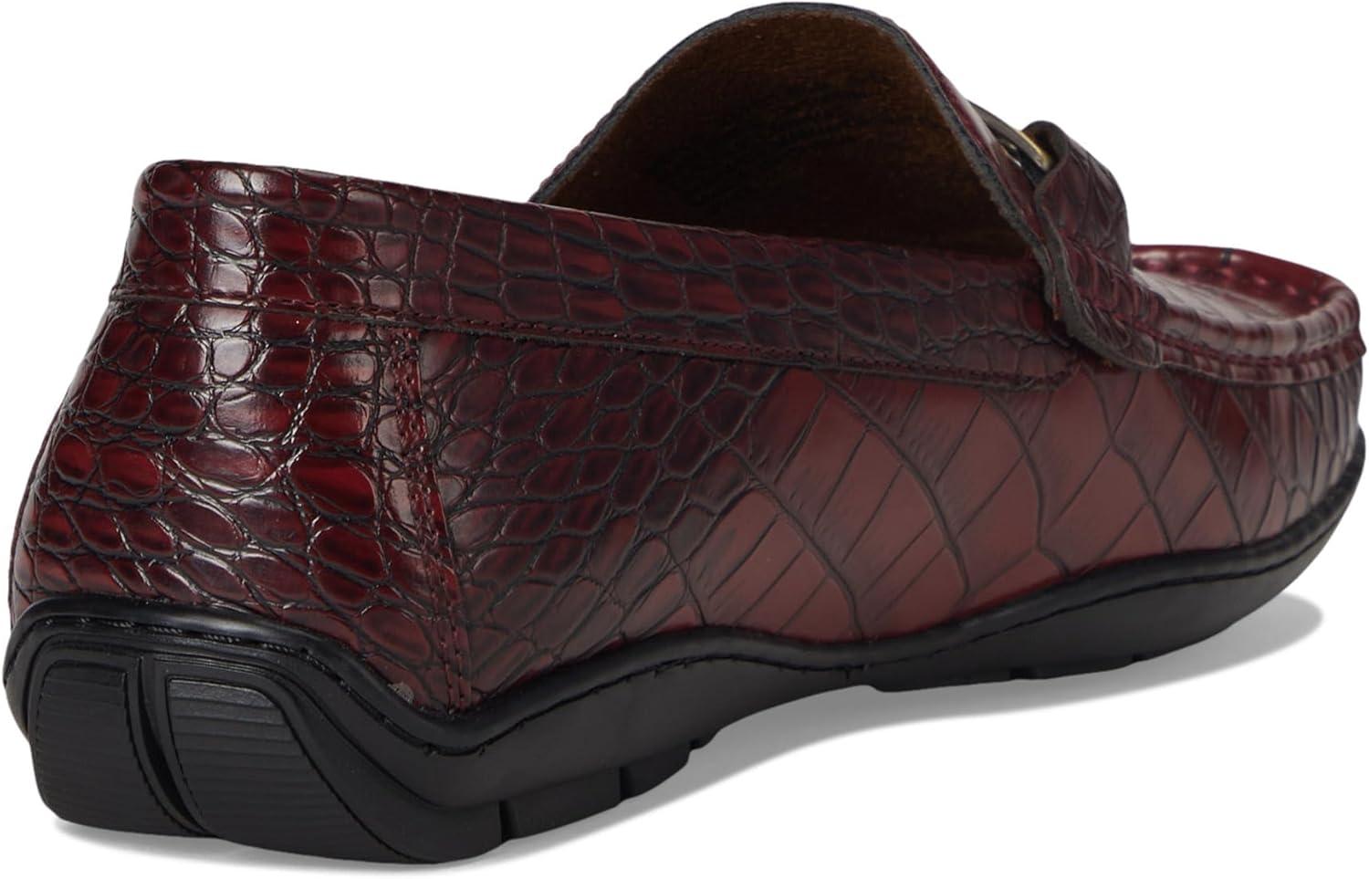 STACY ADAMS Mocassini Conroy Moc Toe Driver, Marrone Chiaro, 41.5 EU, Uomo
