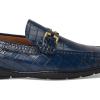 imageStacy Adams Mens Embrey Moc Toe Driver LoaferNavy