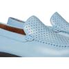 imageSTACY ADAMS Mens Conroy Moc Toe Driver LoaferLight Blue