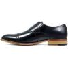 imageSTACY ADAMS Mens Desmond CapToe MonkStrap Slipon LoaferBlack