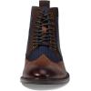 imageStacy Adams Mens Finnegan Wingtip Boot Fashion NavyCognac 15