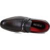 imageStacy Adams Mens Kaylor Moc Toe Bit SlipOnBlack