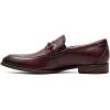 imageStacy Adams Mens Kaylor Moc Toe Bit SlipOnBurgundy