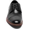imageStacy Adams Mens Maddox Cap Toe OxfordBlack Polished