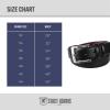 imageStacy Adams Mens Russell BeltBlack Patent