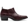 imageSTACY ADAMS Mens Sandoval Heeled Ankle BootBurgundy