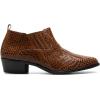 imageSTACY ADAMS Mens Sandoval Heeled Ankle BootCognac