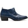 imageSTACY ADAMS Mens Sandoval Heeled Ankle BootNavy