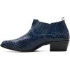 imageSTACY ADAMS Mens Sandoval Heeled Ankle BootNavy