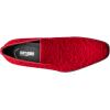 imageSTACY ADAMS Mens Saunders Velour Slip on LoaferRed