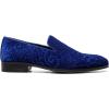 imageSTACY ADAMS Mens Saunders Velour Slip on LoaferRoyal Blue