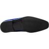 imageSTACY ADAMS Mens Saunders Velour Slip on LoaferRoyal Blue