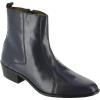 imageStacy Adams Mens Santos PlainToe Side Zipper BootNavy