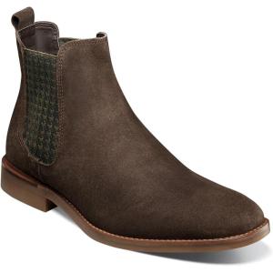imageSTACY ADAMS Mens Gabriel Chelsea BootChocolate Suede