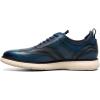 imageStacy Adams Mens Edgewood Wingtip Elastic Lace OxfordBlue