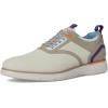 imageStacy Adams Mens Everidge Elastic Lace SneakerCream Multi