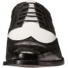 imageSTACY ADAMS Mens Tinsley Wingtip OxfordBlackWhite
