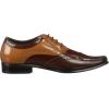 imageStacy Adams UnisexChild Tinsley Wingtip Laceup OxfordBrownMulti