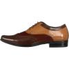 imageStacy Adams UnisexChild Tinsley Wingtip Laceup OxfordBrownMulti