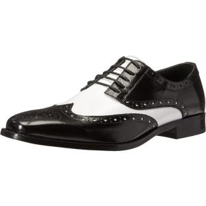 imageSTACY ADAMS Mens Tinsley Wingtip OxfordBlackWhite
